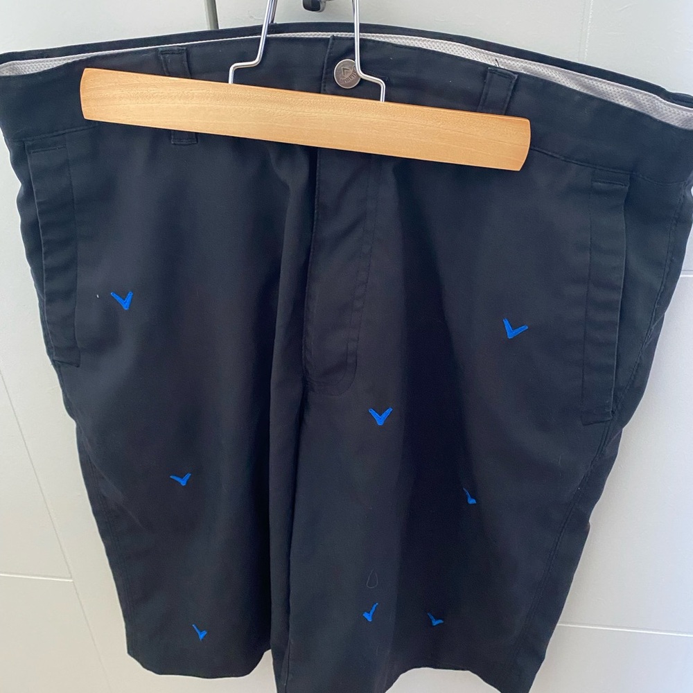 Callaway Gray and Black Athletic Shorts